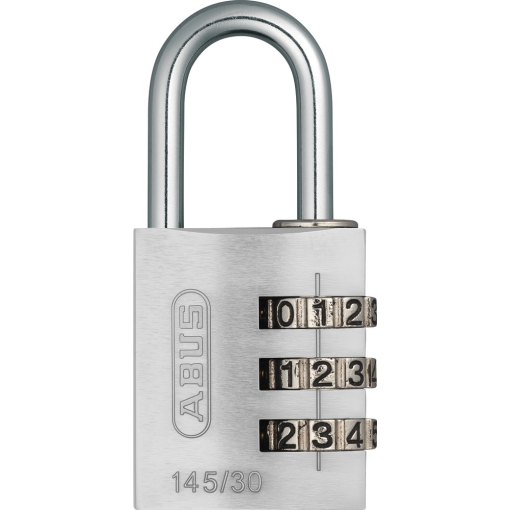 ABUS - Cadenas à combinaison 145/30 Argent Lock-Tag