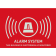 AU1314 - Warnaufkleber (UK) Alarm 148 x 105 mm