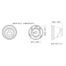 DS-2CD3343G2-ISU(2.8mm)(B) - 4MP WDR Festobjektiv Turret IP Kamera_2