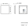 DS-KH6110-WE1/White -  Station intérieure basée IP Serie KH6_2