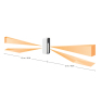 JA-BXS-RAM100- Capteur de mouvement rideau sans fils pour extérieur 2 x 12m_2